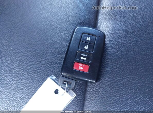 2T1BURHE6KC162581 2019 TOYOTA COROLLA Red Dashboard view