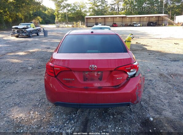 2T1BURHE6KC162581 2019 TOYOTA COROLLA Red 