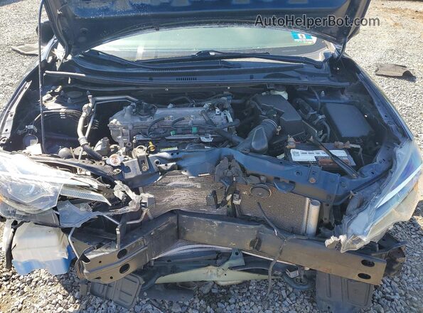 2T1BURHE6KC185536 2019 TOYOTA COROLLA Blue Rear interior view