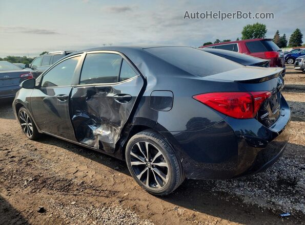 2T1BURHE6KC190302 2019 TOYOTA COROLLA Black Tył lewy