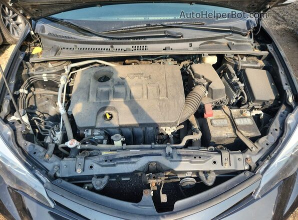 2T1BURHE6KC190302 2019 TOYOTA COROLLA Black Widok wnętrza z tyłu