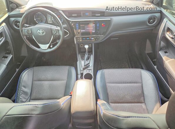 2T1BURHE6KC190302 2019 TOYOTA COROLLA Black Widok deski rozdzielczej