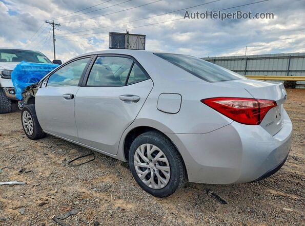 2T1BURHE6KC199601 2019 TOYOTA COROLLA Silver Rear left