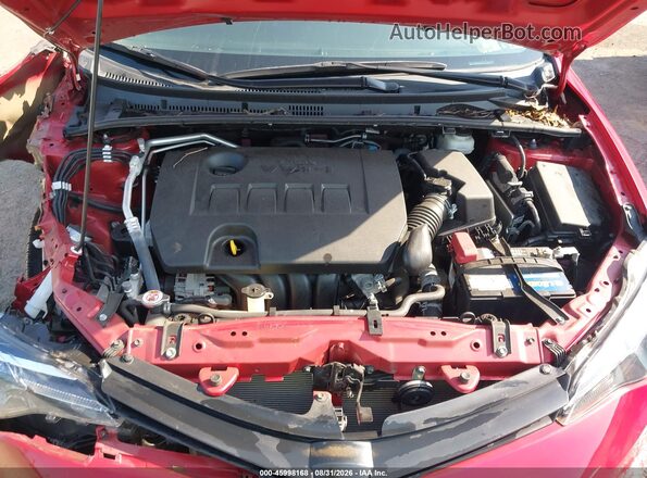 2T1BURHE6KC210466 2019 TOYOTA COROLLA Красный Вид сзади