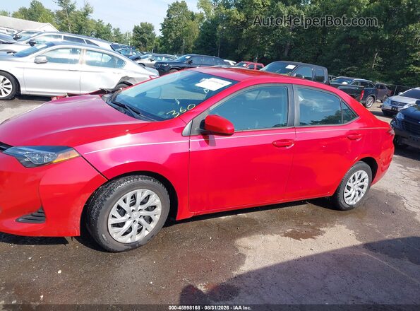 2T1BURHE6KC210466 2019 TOYOTA COROLLA Красный Панорамный вид салона 360°