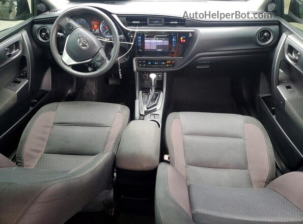 2T1BURHE6KC215697 2019 TOYOTA COROLLA Black Առջևի վահանակի տեսք