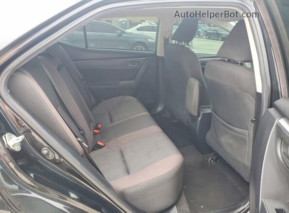2T1BURHE6KC215697 2019 TOYOTA COROLLA Black Հետևի նստատեղերի տեսք