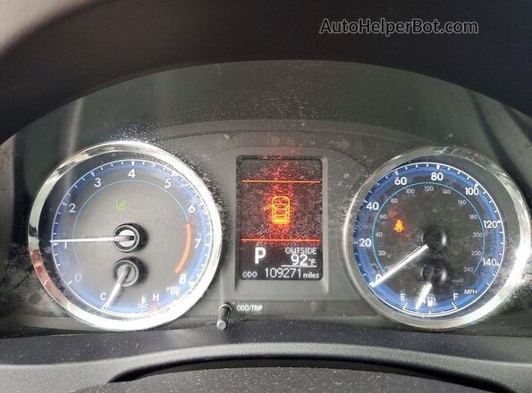 2T1BURHE6KC215697 2019 TOYOTA COROLLA Black Սարքավորումների վահանակի տեսք