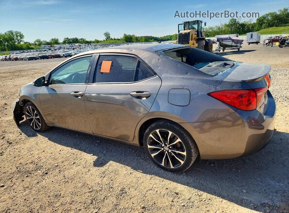 2T1BURHE6KC238199 2019 TOYOTA COROLLA Silver უკანა მარცხენა