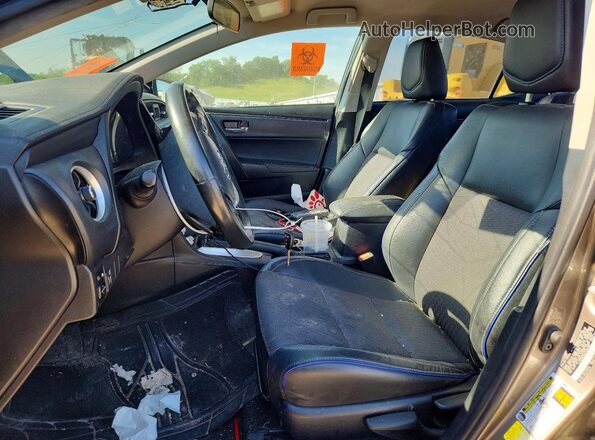 2T1BURHE6KC238199 2019 TOYOTA COROLLA Silver წინა სალონის ხედი