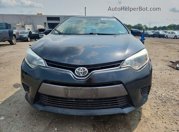 2T1BURHE7GC500853 2016 TOYOTA COROLLA Black Front view