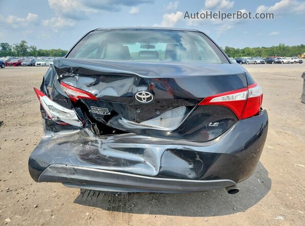 2T1BURHE7GC500853 2016 TOYOTA COROLLA Black Rear view
