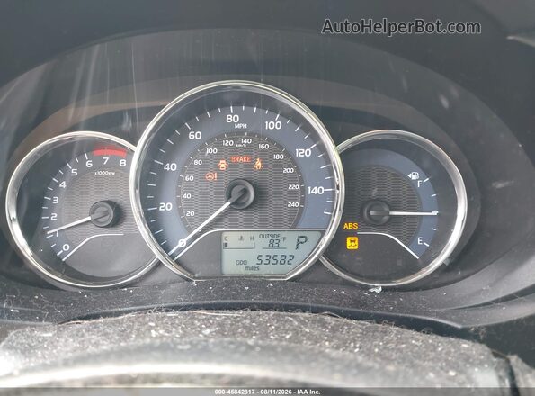 2T1BURHE7GC513151 2016 TOYOTA COROLLA Серый Вид задних сидений