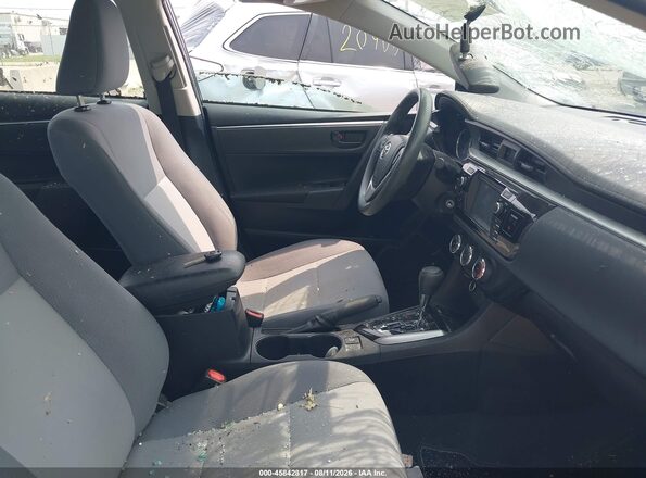 2T1BURHE7GC513151 2016 TOYOTA COROLLA Серый Вид салона спереди