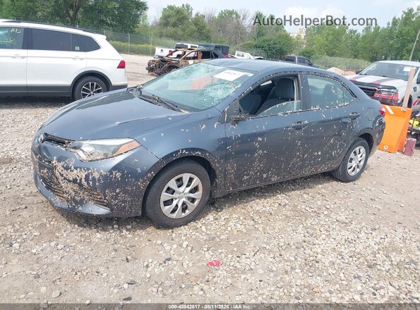 2T1BURHE7GC513151 2016 TOYOTA COROLLA Серый Передняя левая четверть