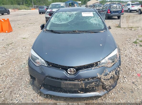 2T1BURHE7GC513151 2016 TOYOTA COROLLA Серый Вид задней части салона