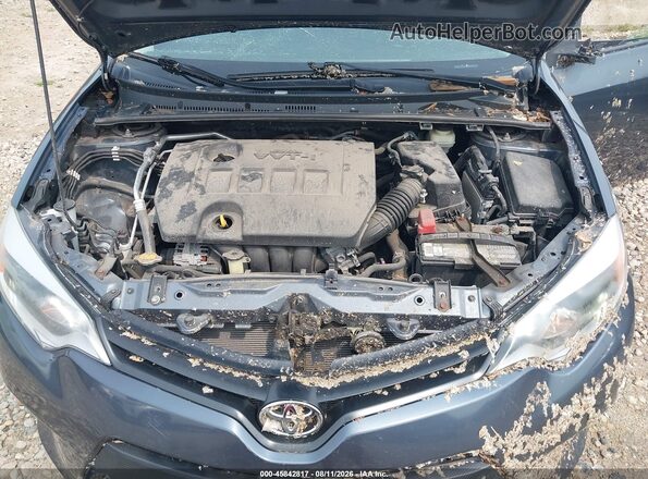 2T1BURHE7GC513151 2016 TOYOTA COROLLA Серый Вид сзади