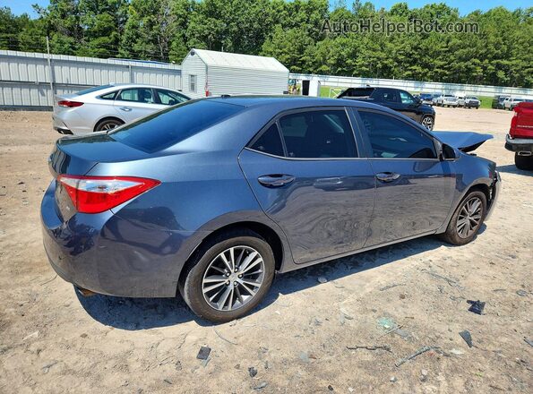2T1BURHE7GC540916 2016 TOYOTA COROLLA Gray უკანა მარჯვენა