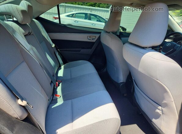 2T1BURHE7GC540916 2016 TOYOTA COROLLA Gray უკანა სავარძლების ხედი