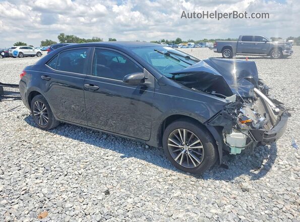 2T1BURHE7GC566013 2016 TOYOTA COROLLA Black წინა მარჯვენა