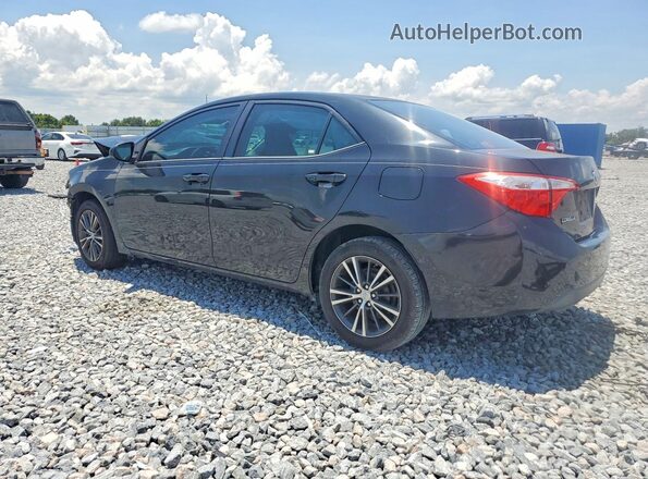 2T1BURHE7GC566013 2016 TOYOTA COROLLA Black უკანა მარცხენა