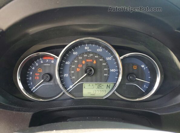 2T1BURHE7GC566013 2016 TOYOTA COROLLA Black ხელსაწყოთა პანელის ხედი