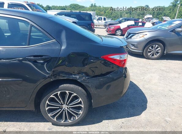2T1BURHE7GC571079 2016 TOYOTA COROLLA Black Widok z przodu