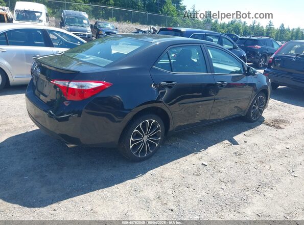 2T1BURHE7GC571079 2016 TOYOTA COROLLA Black Tył prawy