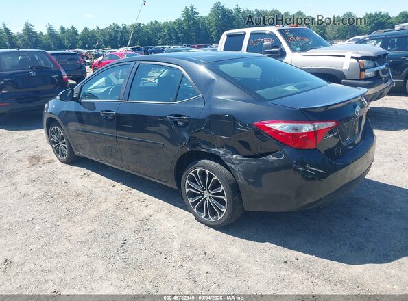 2T1BURHE7GC571079 2016 TOYOTA COROLLA Black Tył lewy