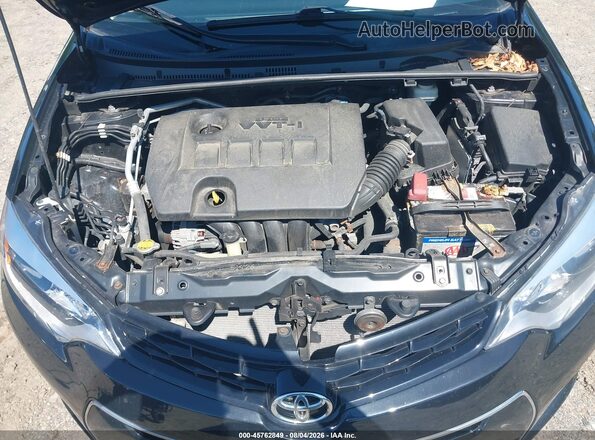 2T1BURHE7GC571079 2016 TOYOTA COROLLA Black Widok z tyłu