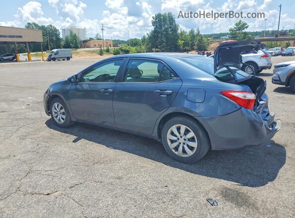 2T1BURHE7GC579327 2016 TOYOTA COROLLA Gray Задня ліва чверть