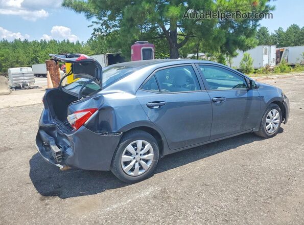 2T1BURHE7GC579327 2016 TOYOTA COROLLA Gray Задня права чверть