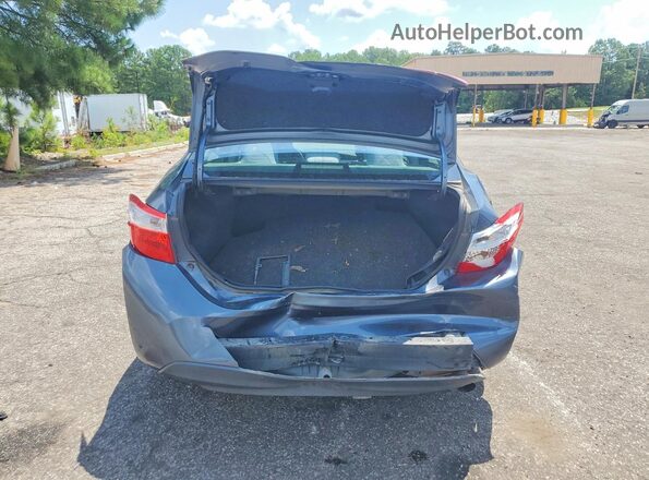 2T1BURHE7GC579327 2016 TOYOTA COROLLA Gray Вид ззаду