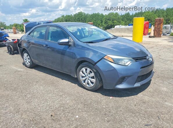 2T1BURHE7GC579327 2016 TOYOTA COROLLA Gray Передня права чверть