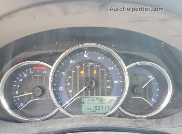 2T1BURHE7GC579327 2016 TOYOTA COROLLA Gray Вид щитка приладів