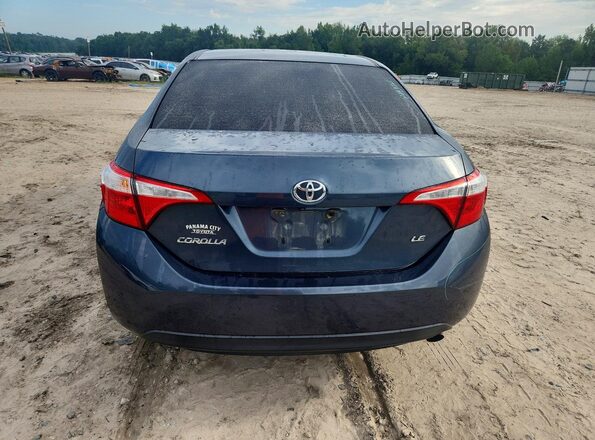 2T1BURHE7GC580266 2016 TOYOTA COROLLA Teal Հետևի տեսք