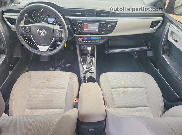 2T1BURHE7GC580266 2016 TOYOTA COROLLA Teal Առջևի վահանակի տեսք