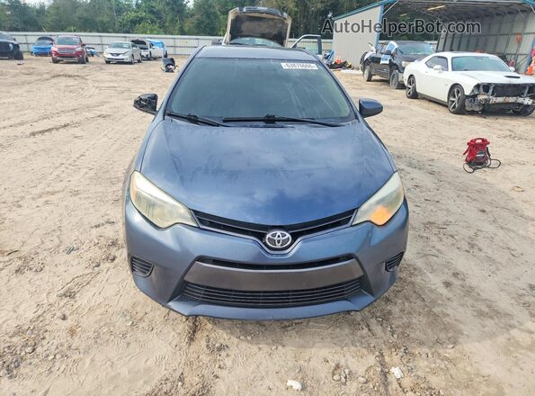 2T1BURHE7GC580266 2016 TOYOTA COROLLA Teal Դիմացի տեսք
