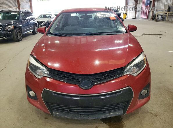 2T1BURHE7GC601620 2016 TOYOTA COROLLA Красный Вид спереди