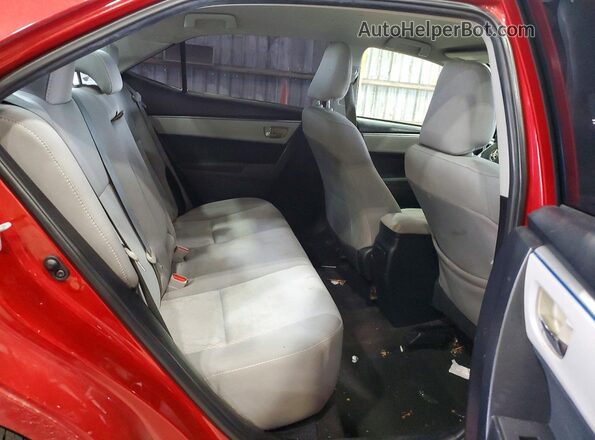 2T1BURHE7GC601620 2016 TOYOTA COROLLA Красный Вид задних сидений