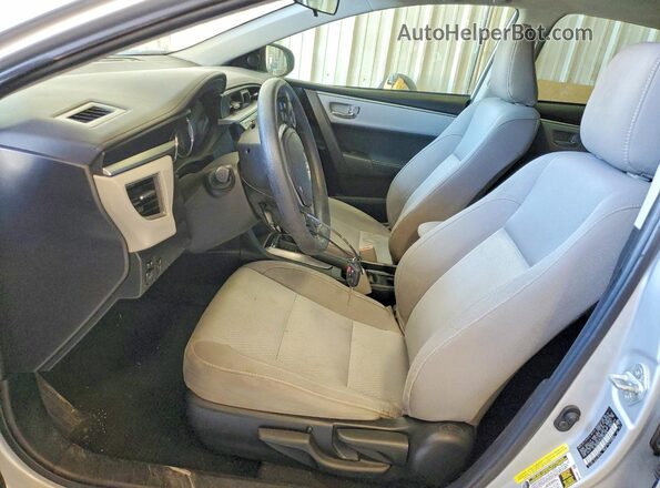 2T1BURHE7GC613315 2016 TOYOTA COROLLA Gray Вид салону спереду