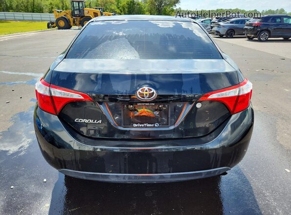 2T1BURHE7GC616327 2016 TOYOTA COROLLA Black Հետևի տեսք