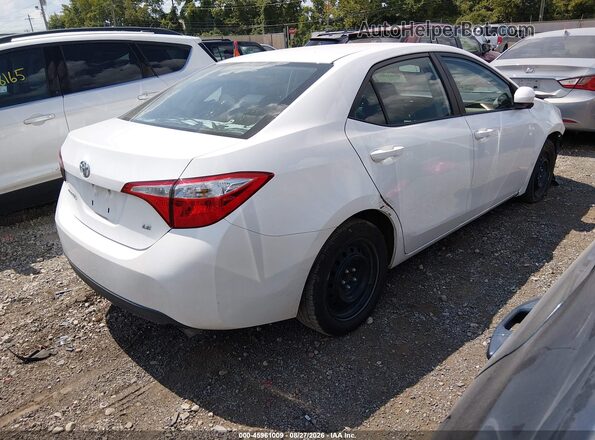 2T1BURHE7GC618398 2016 TOYOTA COROLLA White Rear right