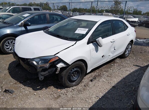 2T1BURHE7GC618398 2016 TOYOTA COROLLA White Front left