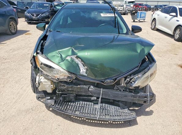 2T1BURHE7GC651501 2016 TOYOTA COROLLA Green Դիմացի տեսք