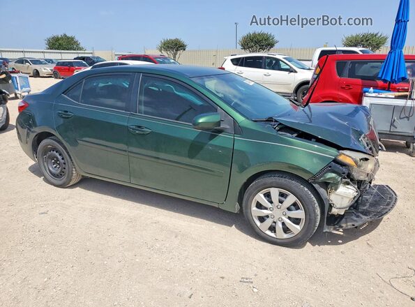2T1BURHE7GC651501 2016 TOYOTA COROLLA Green Առջևի աջ