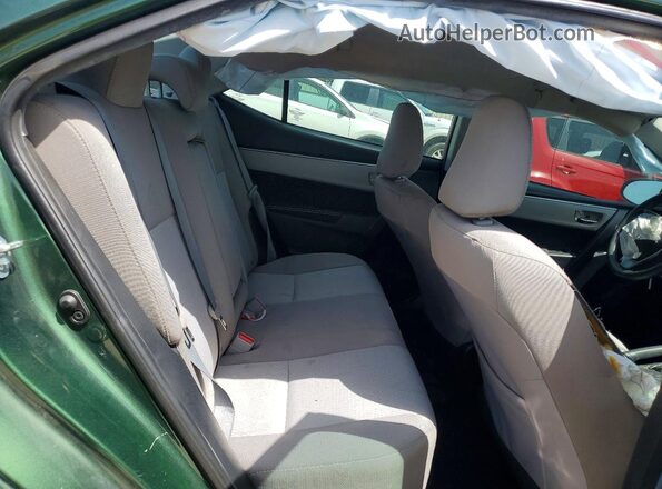 2T1BURHE7GC651501 2016 TOYOTA COROLLA Green Հետևի նստատեղերի տեսք