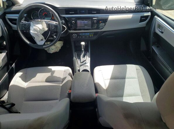 2T1BURHE7GC651501 2016 TOYOTA COROLLA Green Առջևի վահանակի տեսք