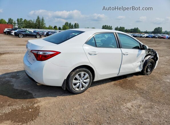 2T1BURHE7GC687382 2016 TOYOTA COROLLA White Հետևի աջ