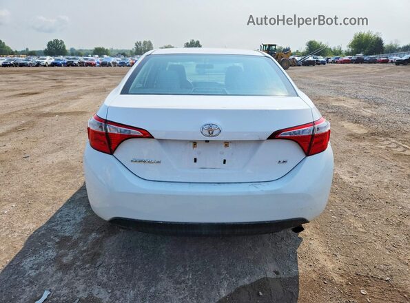 2T1BURHE7GC687382 2016 TOYOTA COROLLA White Հետևի տեսք
